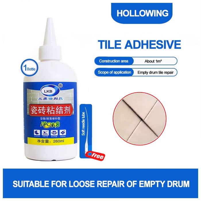 Buy LKB Tile Hollowing Repair Glue (260ml) Tiles Empty Drum Loose